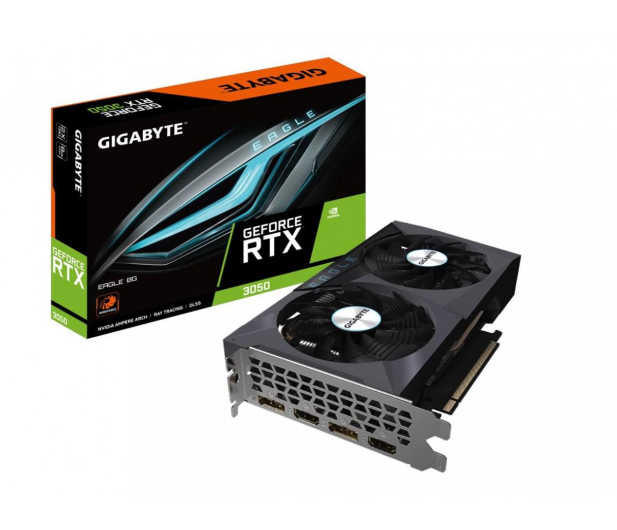 Gigabyte GeForce RTX 3050 EAGLE 8GB GDDR6 - 715687 - zdjęcie